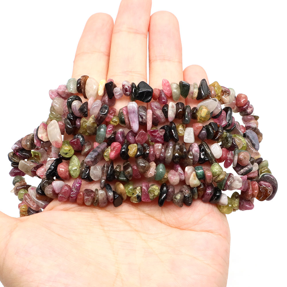 Natural Stones Color Tourmalin - Jewelry Making Drill recension och pris