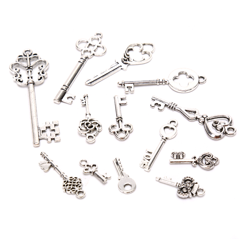 [LA]13Pcs Vintage Metal Mix St - Jewelry Making In La recension och pris