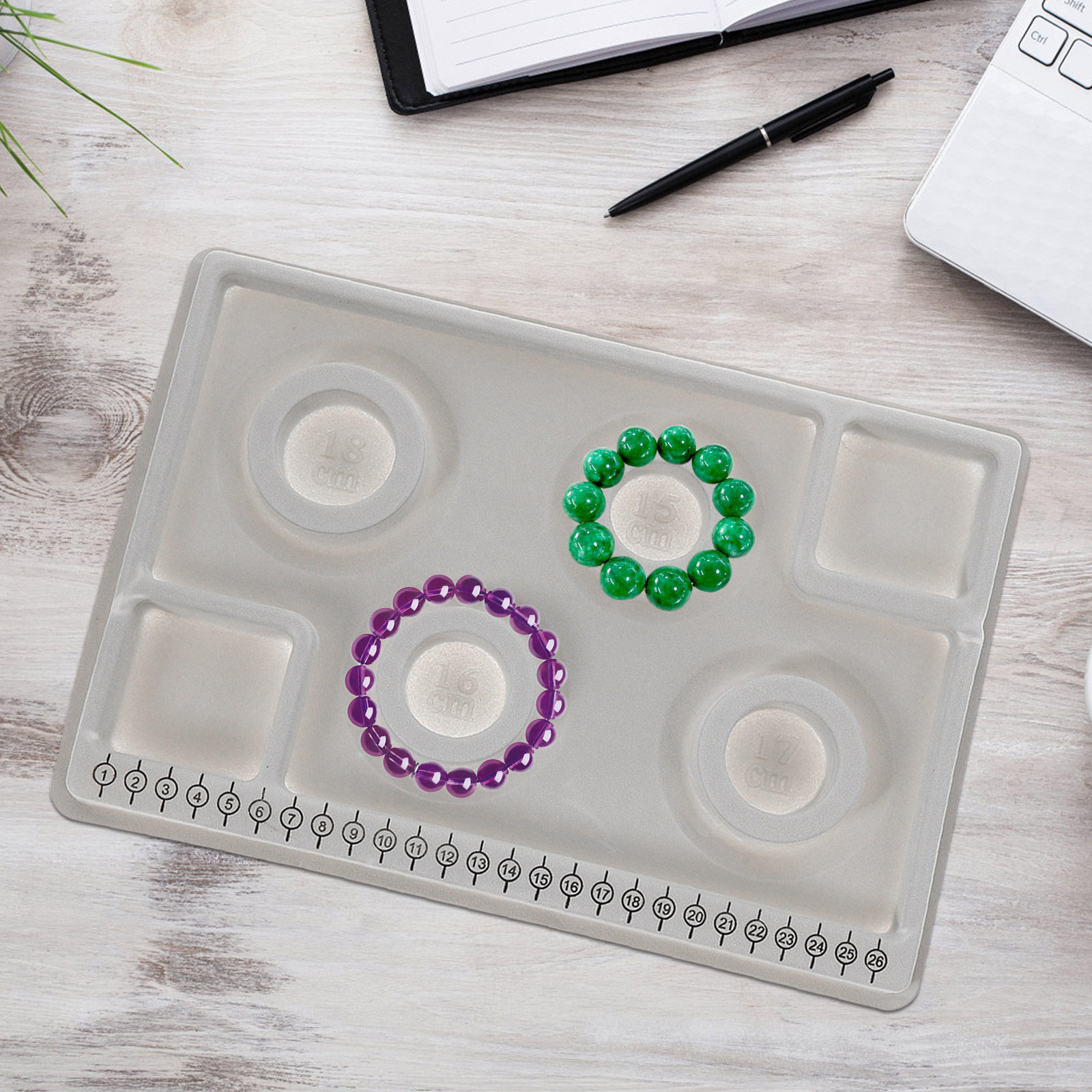 2Pcs Bead Design Board Jewelry - Jewelry Making Board recension och pris