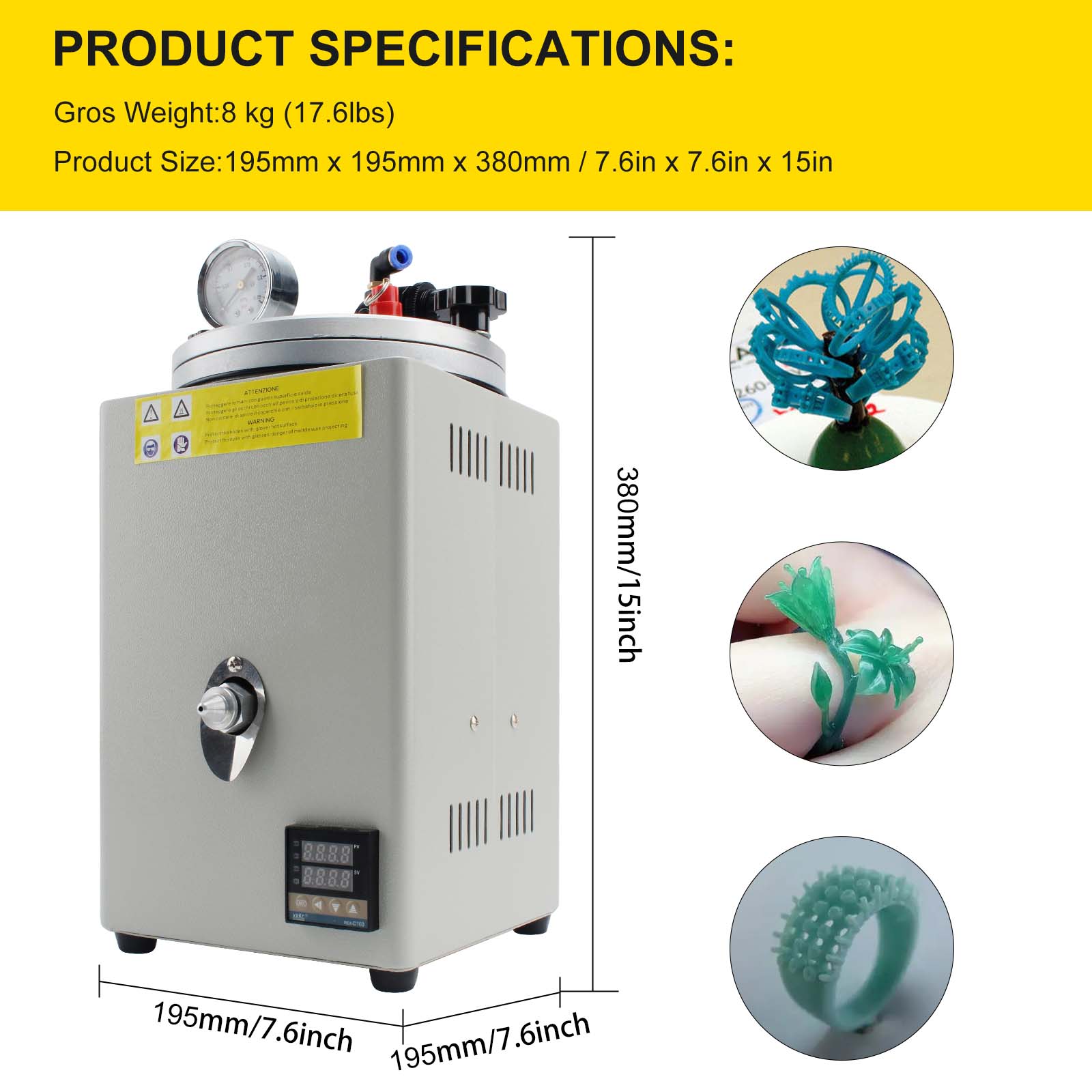 Professional Jewelry Wax Injec - Jewelry Making Machines recension och pris