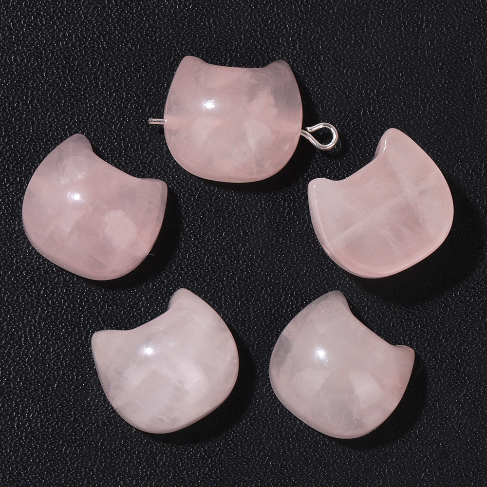 14x16mm Natural Stone Cat Shap - Jewelry Making Gemstones recension och pris