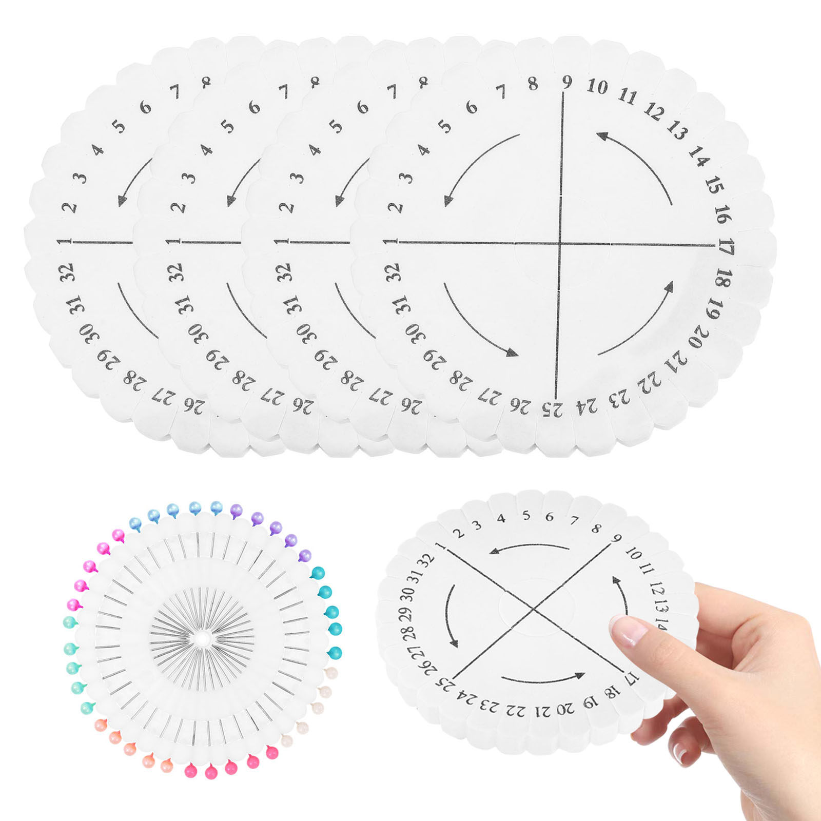 1Set Kumihimo Knitting Disk Ro - Jewelry Making Board recension och pris