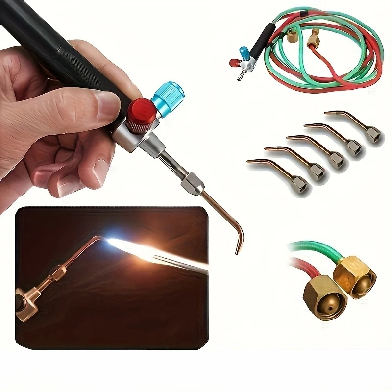 5 Tip Oxygen Welding Torch Kit - Jewelry Making Torch recension och pris