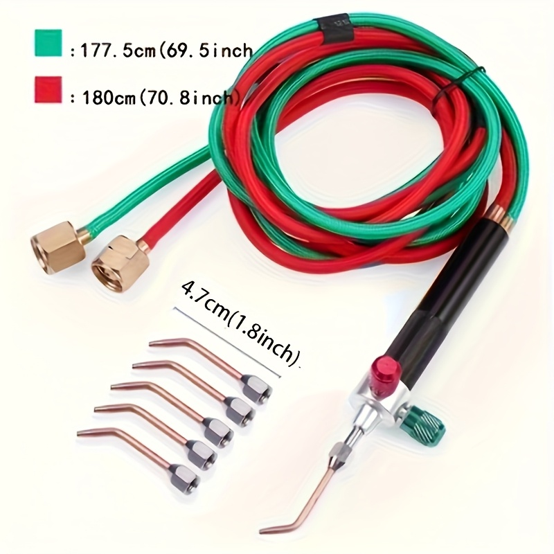 5 Tip Oxygen Welding Torch Kit - Jewelry Making Torch recension och pris