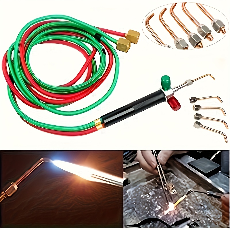 5 Tip Oxygen Welding Torch Kit - Jewelry Making Torch recension och pris